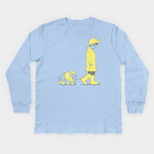 Boy's Best Friend Kids Long Sleeve T-Shirt